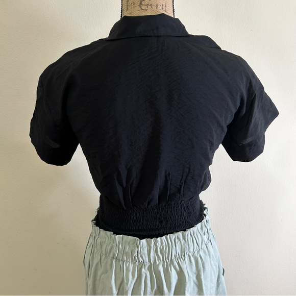 Madewell Drapey Button-Down Top NWT - Picture 3 of 6